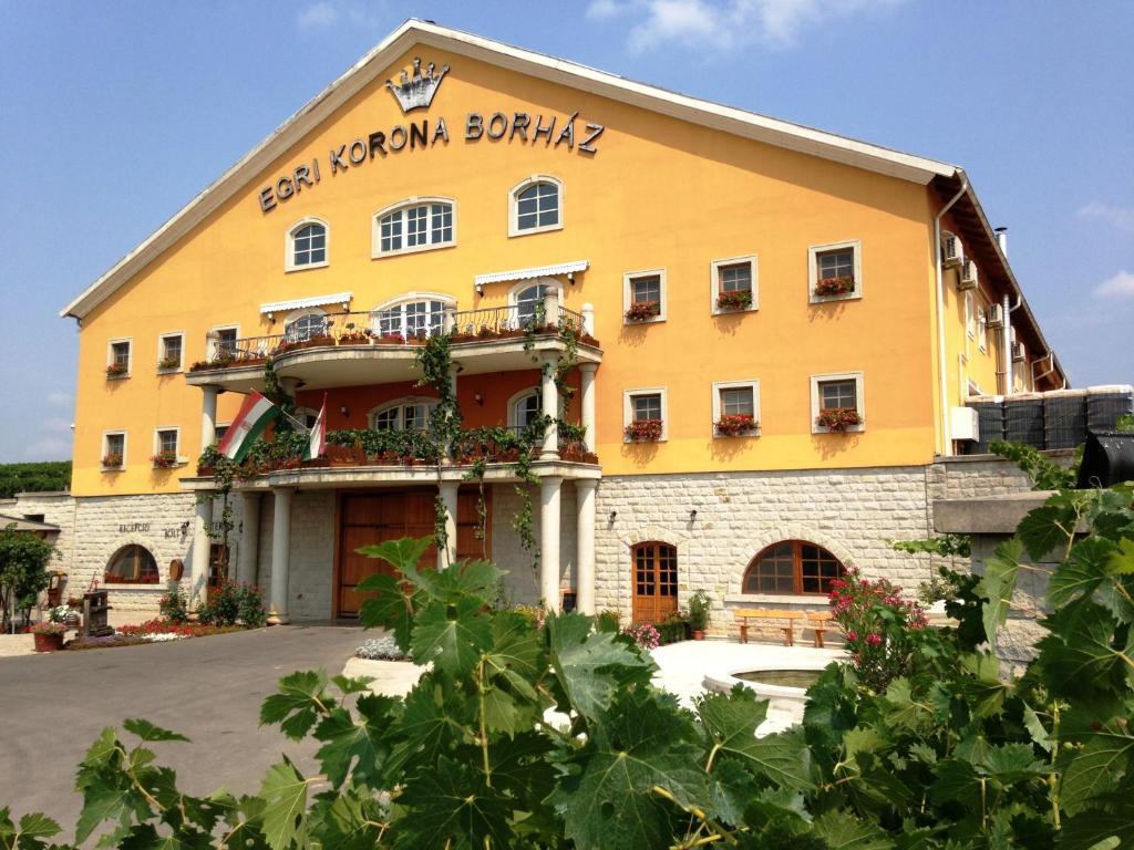 Egri Korona Borhaz Es Wellness Hotel Demjén المظهر الخارجي الصورة